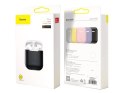 Baseus Baseus silikonowe etui na słuchawki Apple AirPods 1/2 case black