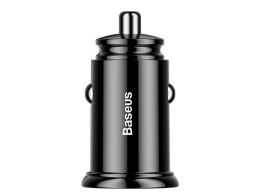 Baseus Ładowarka samochodowa Baseus Dual Quick QC 3.0 2x USB 30W black