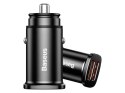 Baseus Ultraszybka ładowarka samochodowa Baseus QC 2x USB 30W czarna