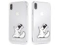 Karl Lagerfeld Etui Karl Lagerfeld Choupette do Apple iPhone XS Max Clear