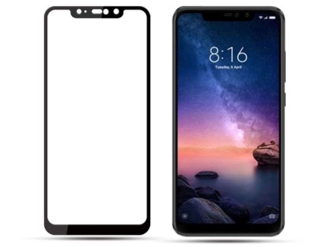 Mocolo Szkło Mocolo Full Glue do Xiaomi Redmi Note 6 Pro czarne Mocolo Szkło Mocolo Full Glue do Xiaomi Redmi Note 6 Pro czarne