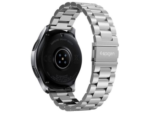 Spigen Bransoleta Spigen Modern Fit Band do Galaxy Watch 46mm / Gear S3 Silver (22mm) Spigen Bransoleta Spigen Modern Fit Band do Galaxy Watch 46mm / Gear S3 Silver (22mm)