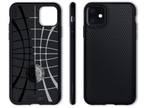 Spigen Etui Spigen Liquid Air do Apple iPhone 11 Matte Black Spigen Etui Spigen Liquid Air do Apple iPhone 11 Matte Black