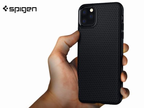Spigen Etui Spigen Liquid Air do Apple iPhone 11 Pro Matte Black Spigen Etui Spigen Liquid Air do Apple iPhone 11 Pro Matte Black