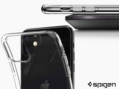 Spigen Etui Spigen Liquid Crystal do Apple iPhone 11 Crystal Clear Spigen Etui Spigen Liquid Crystal do Apple iPhone 11 Crystal Clear