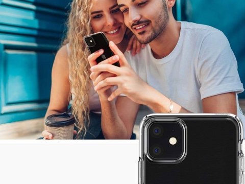 Spigen Etui Spigen Liquid Crystal do Apple iPhone 11 Crystal Clear Spigen Etui Spigen Liquid Crystal do Apple iPhone 11 Crystal Clear