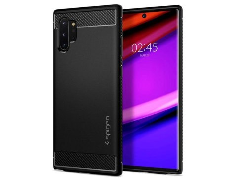 Spigen Etui Spigen Rugged Armor do Samsung Galaxy Note 10 Plus Matte Black Spigen Etui Spigen Rugged Armor do Samsung Galaxy Note 10 Plus Matte Black