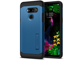 Spigen Etui Spigen Tough Armor LG G8 ThinQ Blue