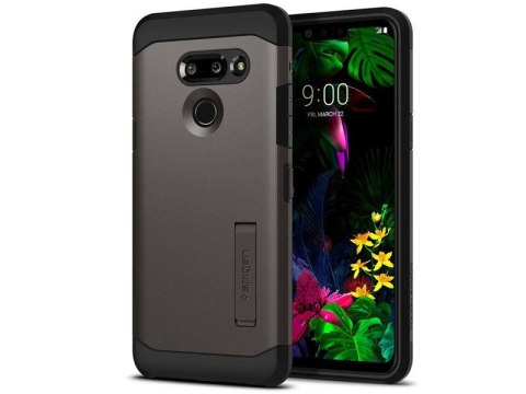 Spigen Etui Spigen Tough Armor LG G8 ThinQ Gunmetal Spigen Etui Spigen Tough Armor LG G8 ThinQ Gunmetal