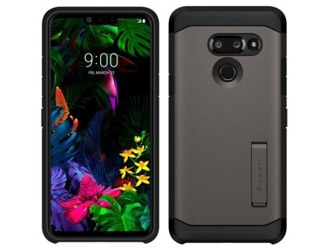 Spigen Etui Spigen Tough Armor LG G8 ThinQ Gunmetal Spigen Etui Spigen Tough Armor LG G8 ThinQ Gunmetal