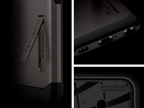 Spigen Etui Spigen Tough Armor LG G8 ThinQ Gunmetal Spigen Etui Spigen Tough Armor LG G8 ThinQ Gunmetal