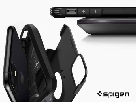 Spigen Etui Spigen Tough Armor do Apple iPhone 11 Black Spigen Etui Spigen Tough Armor do Apple iPhone 11 Black