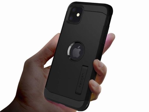 Spigen Etui Spigen Tough Armor do Apple iPhone 11 Black Spigen Etui Spigen Tough Armor do Apple iPhone 11 Black