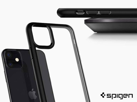 Spigen Etui Spigen Ultra Hybrid do Apple iPhone 11 Matte Black Spigen Etui Spigen Ultra Hybrid do Apple iPhone 11 Matte Black