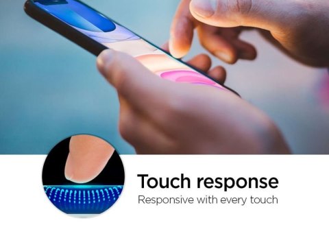 Spigen Szkło Spigen Align Master Glas.tR FC do Apple iPhone Xr / 11 black Spigen Szkło Spigen Align Master Glas.tR FC do Apple iPhone Xr / 11 black