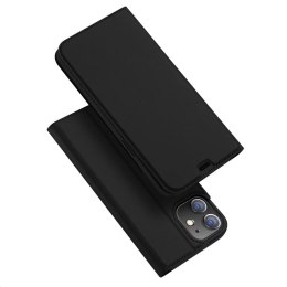Dux Ducis DUX DUCIS Skin Pro kabura etui pokrowiec z klapką iPhone 12 Pro / iPhone 12 czarny