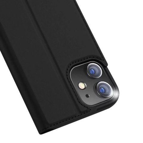 Dux Ducis DUX DUCIS Skin Pro kabura etui pokrowiec z klapką iPhone 12 Pro / iPhone 12 czarny Dux Ducis DUX DUCIS Skin Pro kabura etui pokrowiec z klapką iPhone 12 Pro / iPhone 12 czarny