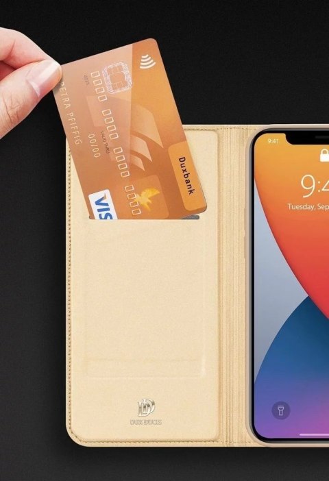 Dux Ducis DUX DUCIS Skin Pro kabura etui pokrowiec z klapką iPhone 12 Pro / iPhone 12 czarny Dux Ducis DUX DUCIS Skin Pro kabura etui pokrowiec z klapką iPhone 12 Pro / iPhone 12 czarny