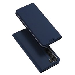 Dux Ducis Etui na telefon Dux Ducis Skin Pro do Samsung Galaxy S23 pokrowiec z klapką portfel na kartę podstawka niebieskie