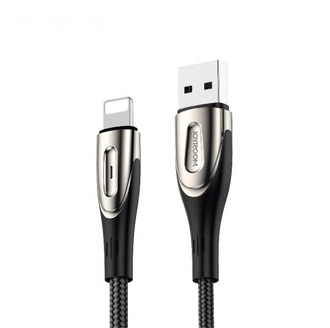 Joyroom Joyroom Sharp Series kabel do szybkiego ładowania USB-A - Lightning 3A 3m czarny (S-M411) Joyroom Joyroom Sharp Series kabel do szybkiego ładowania USB-A - Lightning 3A 3m czarny (S-M411)