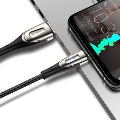 Joyroom Joyroom Sharp Series kabel do szybkiego ładowania USB-A - Lightning 3A 3m czarny (S-M411) Joyroom Joyroom Sharp Series kabel do szybkiego ładowania USB-A - Lightning 3A 3m czarny (S-M411)