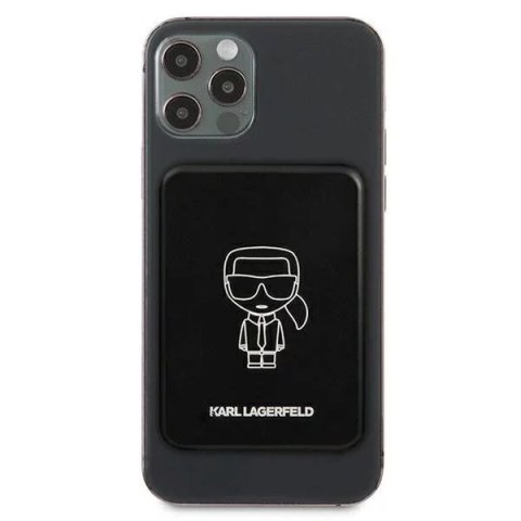 Karl Lagerfeld Powerbank indukcyjny Karl Lagerfeld KLPBMSOIBK 3000mAh MagSafe Karl Lagerfeld Powerbank indukcyjny Karl Lagerfeld KLPBMSOIBK 3000mAh MagSafe