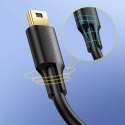 UGreen 5-pinowy pozłacany kabel UGREEN USB - mini USB 0,5m czarny (US132)