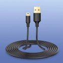 UGreen 5-pinowy pozłacany kabel UGREEN USB - mini USB 0,5m czarny (US132)