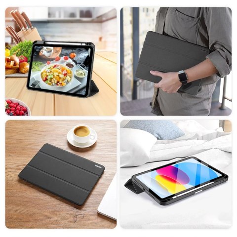 Dux Ducis Dux Ducis Domo etui iPad 11" 2025 (11gen.) / iPad 10.9'' 2022 (10 gen.) pokrowiec smart cover podstawka czarne Dux Ducis Dux Ducis Domo etui iPad 11" 2025 (11gen.) / iPad 10.9'' 2022 (10 gen.) pokrowiec smart cover podstawka czarne