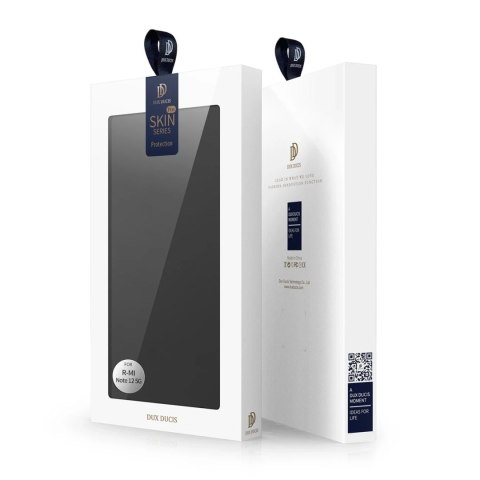 Dux Ducis Dux Ducis Skin Pro etui do Xiaomi Redmi Note 12 Pro+ pokrowiec z klapką portfel na kartę podstawka czarne Dux Ducis Dux Ducis Skin Pro etui do Xiaomi Redmi Note 12 Pro+ pokrowiec z klapką portfel na kartę podstawka czarne