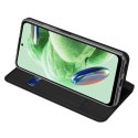 Dux Ducis Dux Ducis Skin Pro etui do Xiaomi Redmi Note 12 Pro+ pokrowiec z klapką portfel na kartę podstawka czarne