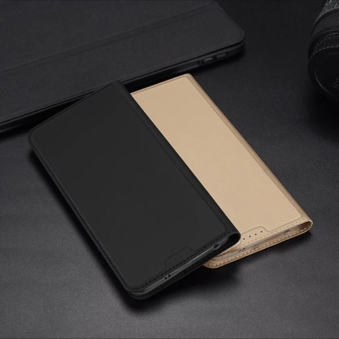 Dux Ducis Dux Ducis Skin Pro etui do Xiaomi Redmi Note 12 Pro+ pokrowiec z klapką portfel na kartę podstawka czarne Dux Ducis Dux Ducis Skin Pro etui do Xiaomi Redmi Note 12 Pro+ pokrowiec z klapką portfel na kartę podstawka czarne