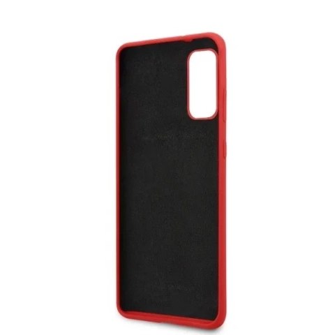 Ferrari Etui na telefon Ferrari Hardcase do Samsung Galaxy S20 czerwony/red Silicone Ferrari Etui na telefon Ferrari Hardcase do Samsung Galaxy S20 czerwony/red Silicone