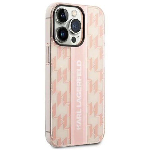 Karl Lagerfeld Etui Karl Lagerfeld KLHCP14LHKLSPCP do iPhone 14 Pro 6,1" hardcase Mono Vertical Stripe Karl Lagerfeld Etui Karl Lagerfeld KLHCP14LHKLSPCP do iPhone 14 Pro 6,1" hardcase Mono Vertical Stripe