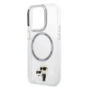 Karl Lagerfeld Etui Karl Lagerfeld KLHMP14XHNKCIT do iPhone 14 Pro Max 6,7" hardcase Iconic Karl&Choupette Magsafe