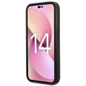 Karl Lagerfeld Etui ochronne na telefon Karl Lagerfeld KLHCP14LSAPKHG do Apple iPhone 14 Pro 6,1" srebrny/silver hardcase Saffiano Karl`s Head 