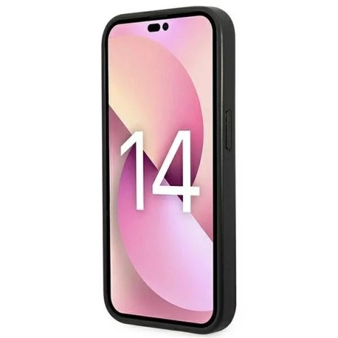 Karl Lagerfeld Etui ochronne na telefon Karl Lagerfeld KLHCP14LSAPKHG do Apple iPhone 14 Pro 6,1" srebrny/silver hardcase Saffiano Karl`s Head Karl Lagerfeld Etui ochronne na telefon Karl Lagerfeld KLHCP14LSAPKHG do Apple iPhone 14 Pro 6,1" srebrny/silver hardcase Saffiano Karl`s Head