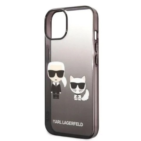Karl Lagerfeld Etui ochronne na telefon Karl Lagerfeld KLHCP14LTGKCK do Apple iPhone 14 Pro 6,1" hardcase czarny/black Gradient Ikonik Karl & C Karl Lagerfeld Etui ochronne na telefon Karl Lagerfeld KLHCP14LTGKCK do Apple iPhone 14 Pro 6,1" hardcase czarny/black Gradient Ikonik Karl & C