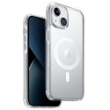 UNIQ Etui UNIQ Combat do iPhone 14 6,1" Magclick Charging przeźroczysty/dove satin clear