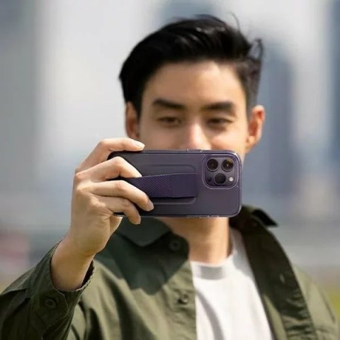 UNIQ Etui na telefon UNIQ Heldro Mount do Apple iPhone 14 Pro Max 6,7" fioletowy/fig purple UNIQ Etui na telefon UNIQ Heldro Mount do Apple iPhone 14 Pro Max 6,7" fioletowy/fig purple