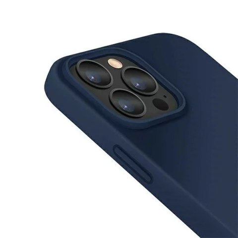 UNIQ Etui na telefon UNIQ Lino do Apple iPhone 13 Pro / 13 6,1" niebieski/marine blue UNIQ Etui na telefon UNIQ Lino do Apple iPhone 13 Pro / 13 6,1" niebieski/marine blue