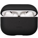 UNIQ Etui ochronne na słuchawki UNIQ Terrado AirPods Pro 2 gen. Genuine Leather czarny/dallas black