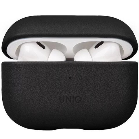 UNIQ Etui ochronne na słuchawki UNIQ Terrado AirPods Pro 2 gen. Genuine Leather czarny/dallas black UNIQ Etui ochronne na słuchawki UNIQ Terrado AirPods Pro 2 gen. Genuine Leather czarny/dallas black