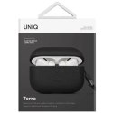 UNIQ Etui ochronne na słuchawki UNIQ Terrado AirPods Pro 2 gen. Genuine Leather czarny/dallas black