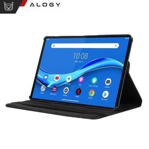 Alogy Etui 360 do Lenovo Tab K11E / M11 10.95" TB330FU / TB330XU / TB331FC obrotowe pokrowiec obudowa z klapką na tablet Case Alogy Cz Alogy Etui 360 do Lenovo Tab K11E / M11 10.95" TB330FU / TB330XU / TB331FC obrotowe pokrowiec obudowa z klapką na tablet Case Alogy Cz