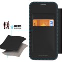 Dux Ducis Etui Dux Ducis Skin X Pro do Apple iPhone 15 magnetyczny pokrowiec MagSafe z klapką - czarny