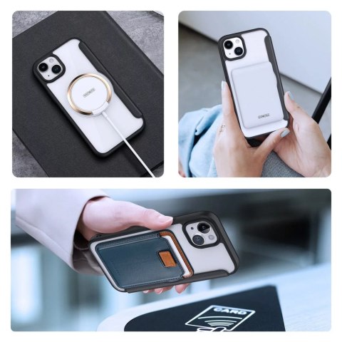 Dux Ducis Etui Dux Ducis Skin X Pro do Apple iPhone 15 magnetyczny pokrowiec MagSafe z klapką - czarny Dux Ducis Etui Dux Ducis Skin X Pro do Apple iPhone 15 magnetyczny pokrowiec MagSafe z klapką - czarny