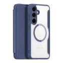 Dux Ducis Etui Dux Ducis Skin X Pro do Samsung S24+ z magnetycznym ringiem i klapką - niebieskie