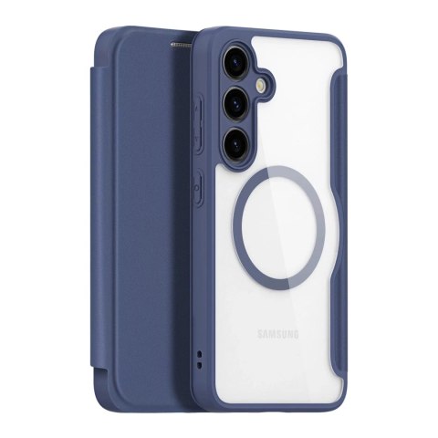 Dux Ducis Etui Dux Ducis Skin X Pro do Samsung S24+ z magnetycznym ringiem i klapką - niebieskie Dux Ducis Etui Dux Ducis Skin X Pro do Samsung S24+ z magnetycznym ringiem i klapką - niebieskie
