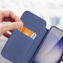 Dux Ducis Etui Dux Ducis Skin X Pro do Samsung S24+ z magnetycznym ringiem i klapką - niebieskie
